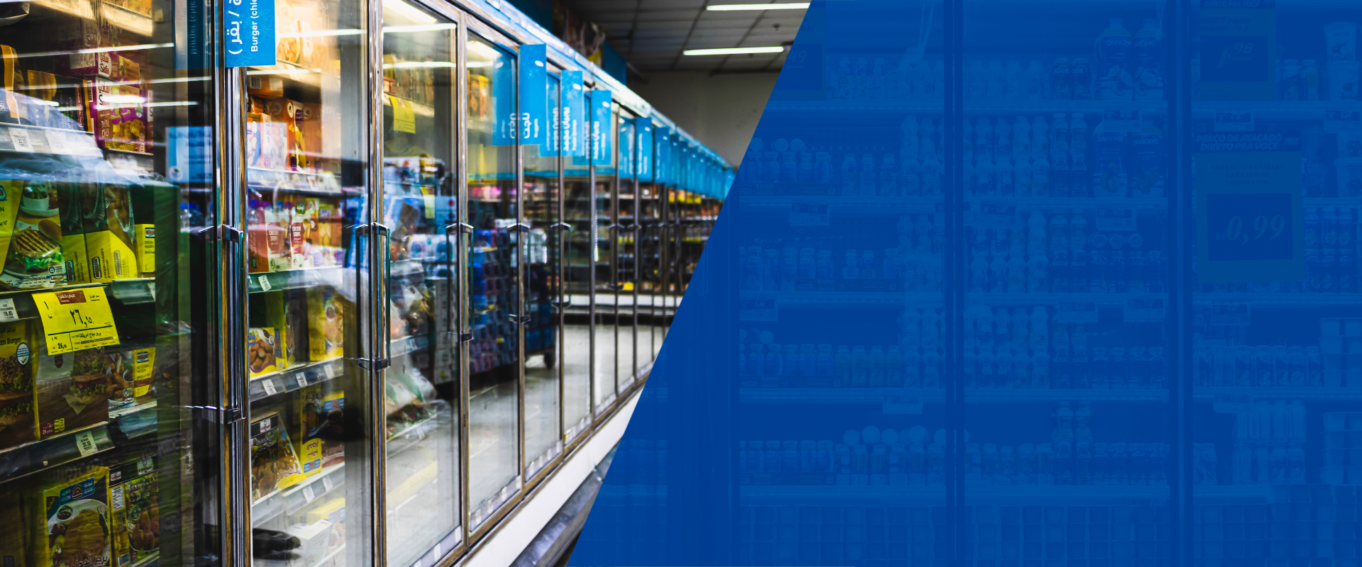 Reach-in Cooler Freezer Doors Normal Temp and Low Temp