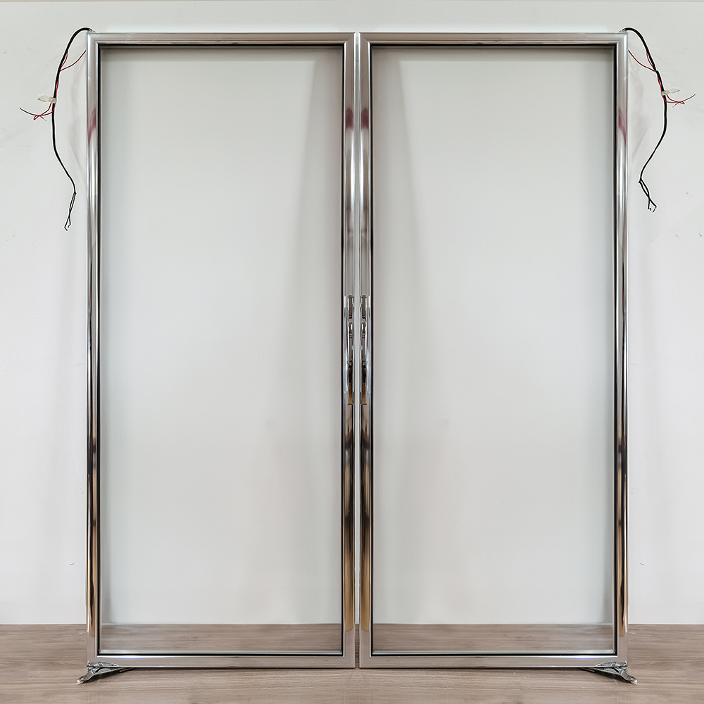 High-Quality Back Bar Cooler Sliding Doors for Efficient Refrigeration | Kingglass