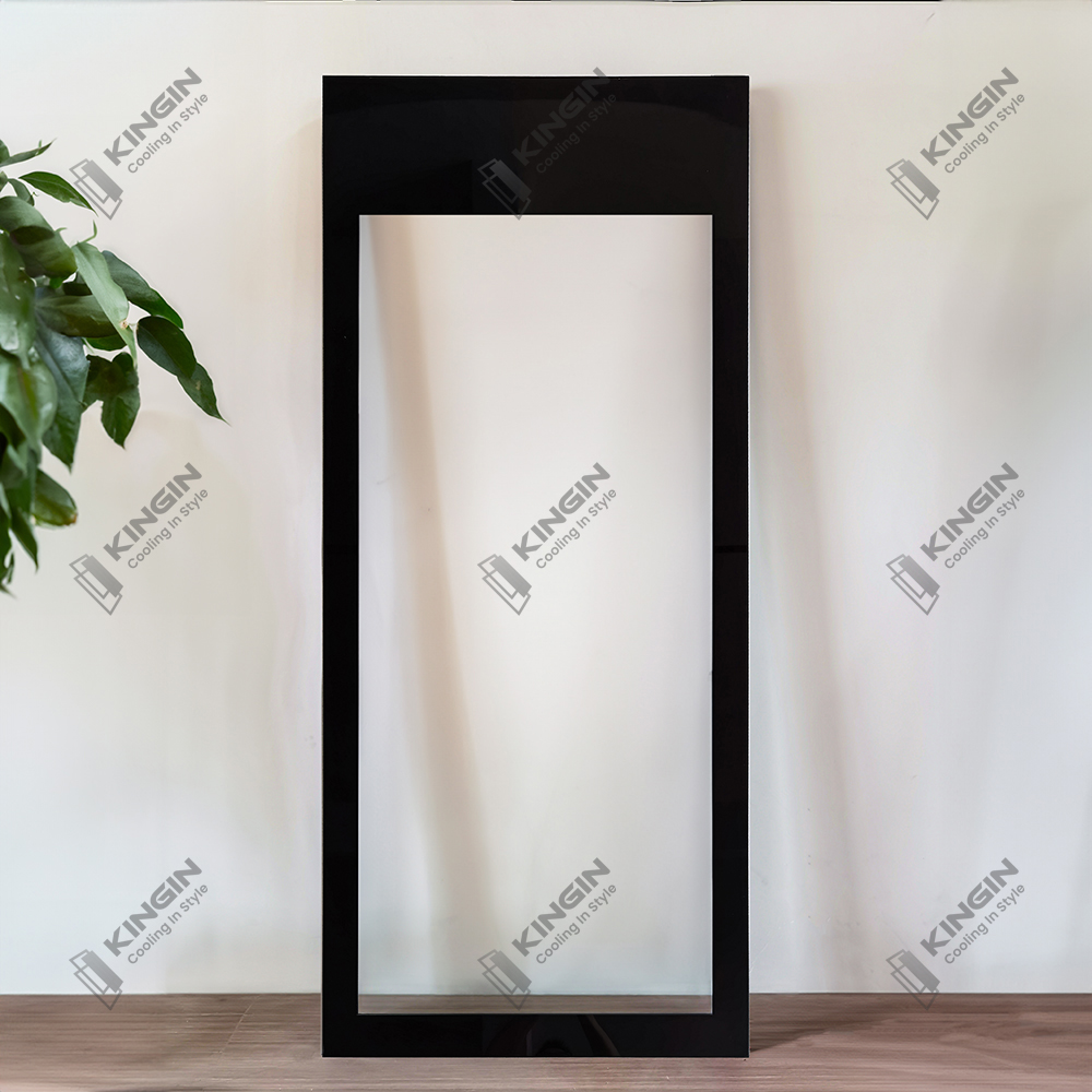 Aluminum Frameless Freezer Glass Door