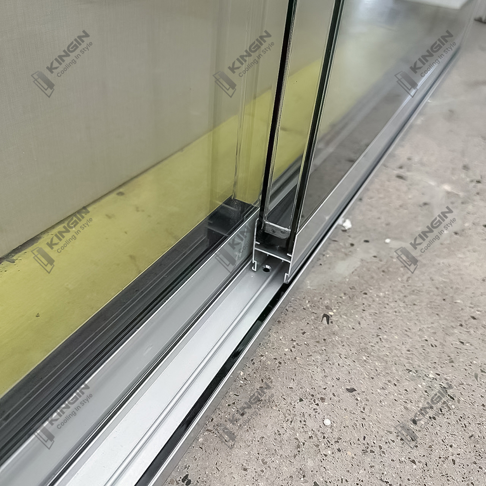 Supplier of Deep Fridge Glass Top Sliding Door
